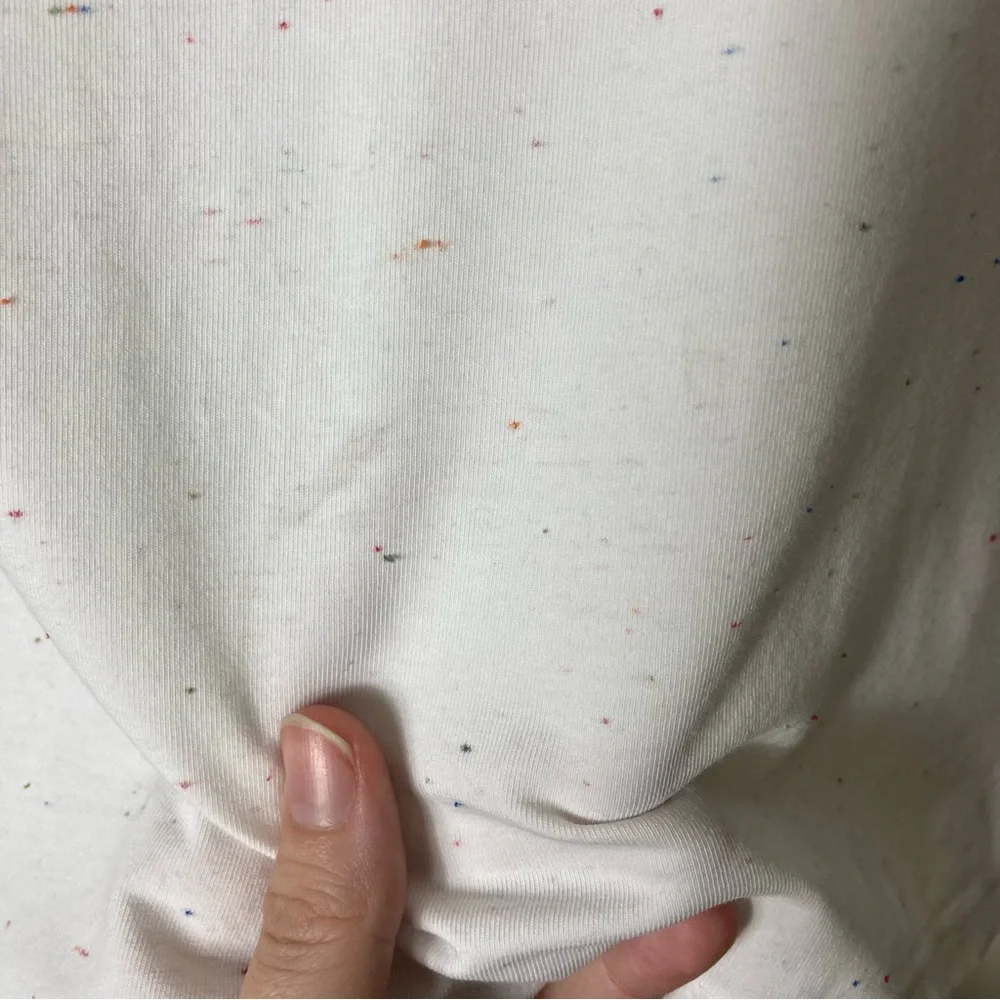 Lululemon white confetti back in action long sleeve top womens XS-S - Picture 5 of 8